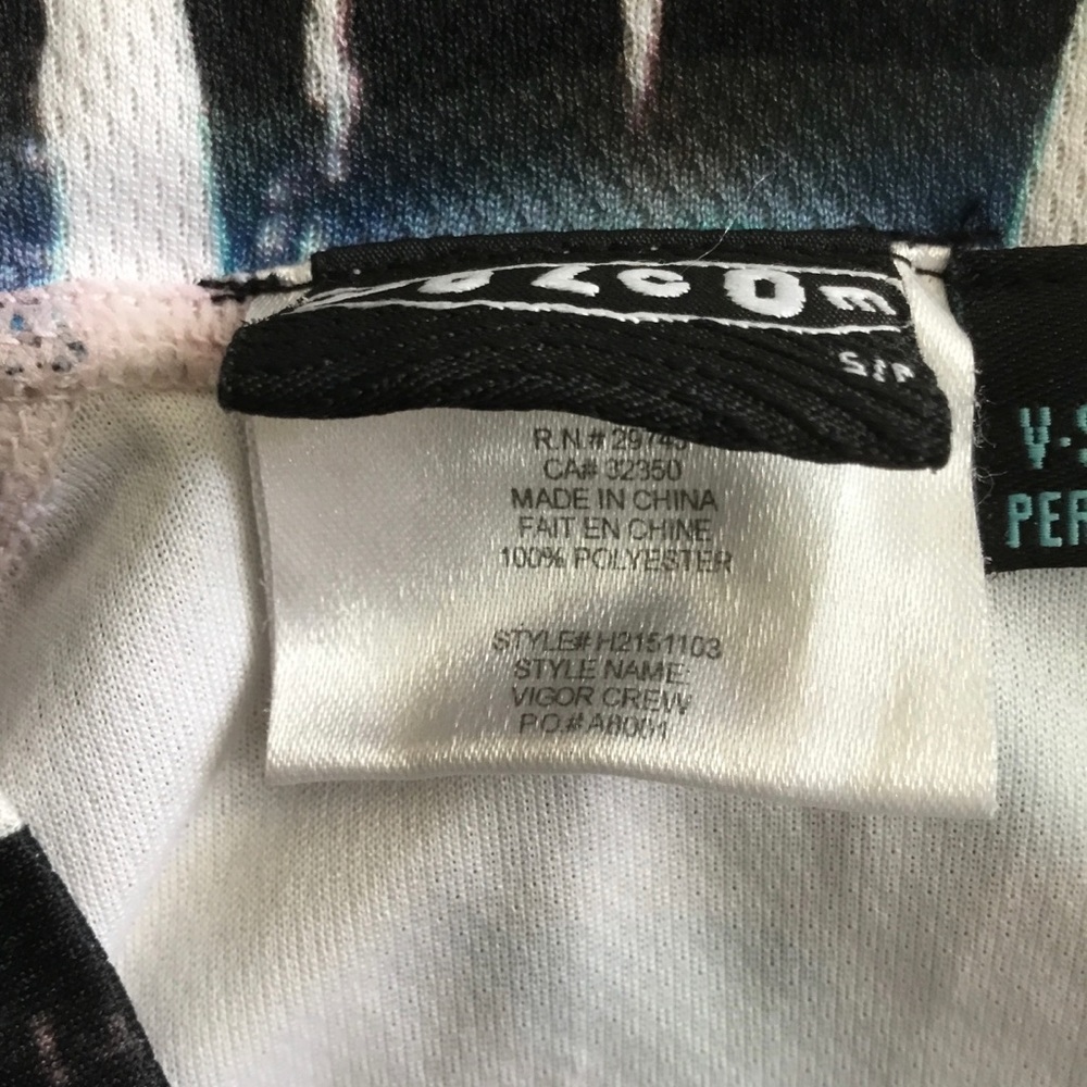 Volcom White Multicolor Nimbus Ski Boarding Shirt… - image 3